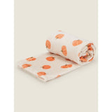 ASDA George Home Natural Watercolour Pumpkin Super Soft Throw 150 x 120 cm- Buy online at McGrocer