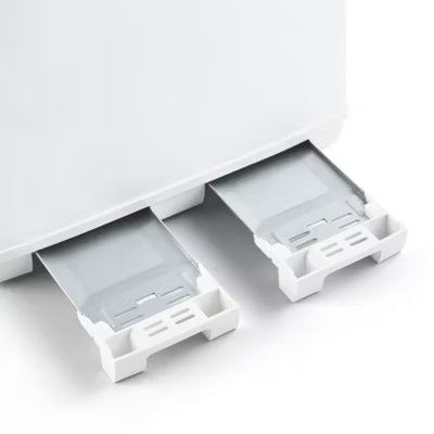 George Home White Stainless Steel 4-Slice Toaster, UK version