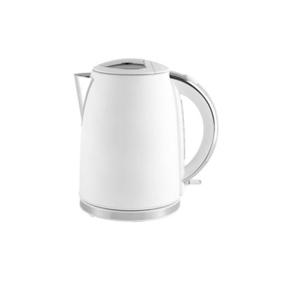 George Home white stainless steel fast boil kettle 1.7L, UK version