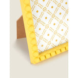 George Home yellow injection beaded photo frame 6x4 inch, UK version