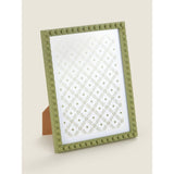 George Home Green Beaded Photo Frame 7 x 5 Inch