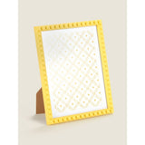 ASDA George Home Yellow Injection Beaded Frame 7 x 5 Inch- Buy online at McGrocer
