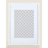 George Home White A4 Injection Beaded Photo Frame, UK version