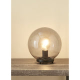 ASDA George Home Grey Glass Orb Table Lamp- Buy online at McGrocer