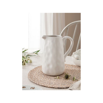 ASDA At Home with Stacey Solomon White Ceramic Jug- Buy online at McGrocer