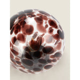 George Home Black & Clear Glass LED Round Lamp, UK version