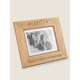 George Home Family Wood Frame landscape photo frame 8x6 inch, UK version