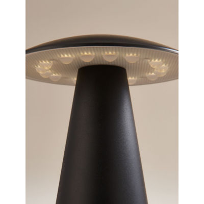 George Home black dimmable table lamp 15.5x15.5x18cm - British product