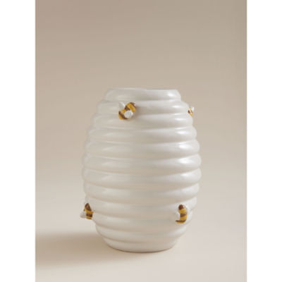 ASDA George Home White Bee Vase- Buy online at McGrocer