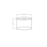 George Home boucle shade 30x30cm (British brand)
