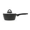 George Home black marble effect soft grip saucepan 18cm, UK version