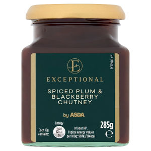 Exceptional by ASDA plum and blackberry chutney 285g - British product