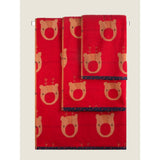 ASDA George Home Red Christmas Reindeer Hand Towel- Buy online at McGrocer