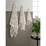 ASDA George Home Riviera Striped Hand Towel 50 x 90cm- Buy online at McGrocer