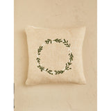 Stacey Solomon natural Christmas wreath cushion 45x45 cm, UK version