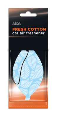 ASDA Fresh Cotton car air freshener - British product