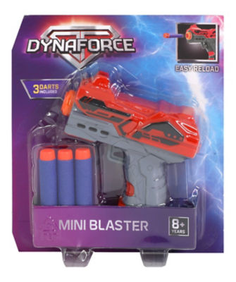 Dynaforce mini blaster toy with 3 darts - British product