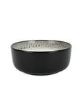 George Home black reactive glaze cereal bowl, UK version