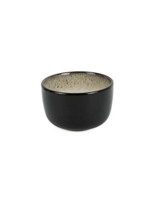 George Home black reactive glaze nibble bowl, UK version