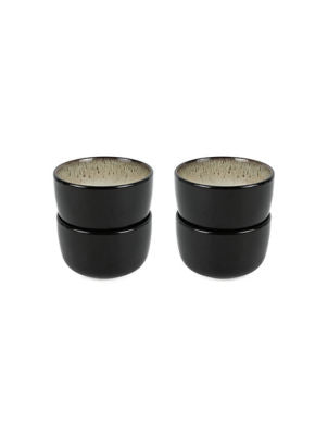 George Home black reactive glaze nibble bowl, UK version