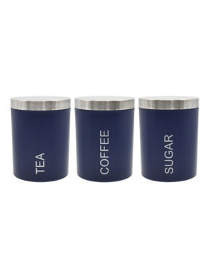 George Home blue canister set 850ml, imported from the UK