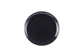 George Home black two tone stoneware dinner plate, UK version
