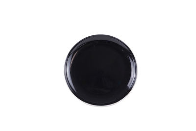 George Home black two tone side plate 20.5cm square, UK version