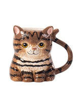 ASDA George Home Brown Cat-Shaped Mug- Buy online at McGrocer