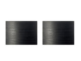 George Home black wood placemats, UK version