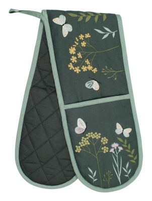 George Home Butterfly Meadow oven glove 18x90cm (British brand)