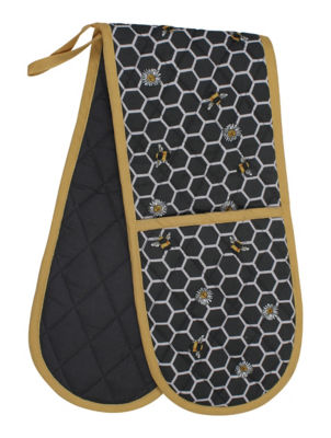 George Home bee hexagon oven glove 18x90cm - British product