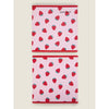 George Home pink strawberry storage cube set of 2, UK version