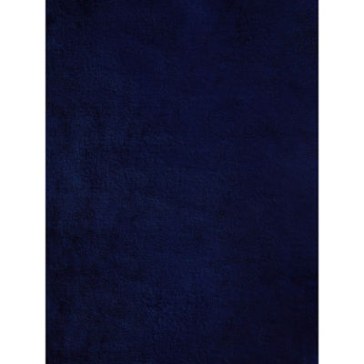 George Home navy fleece blanket 150 x 120 cm, UK version