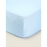 George Home Blue Fitted Sheet, UK version