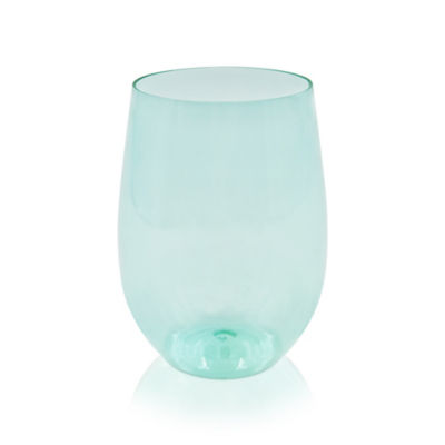 George Home plastic stemless gin tumbler (British brand)