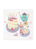 George Home Tea & Cake napkins pack of 20 33x33cm, UK version
