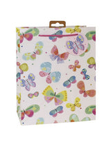 ASDA George Bright Butterfly Medium Gift Bag- Buy online at McGrocer