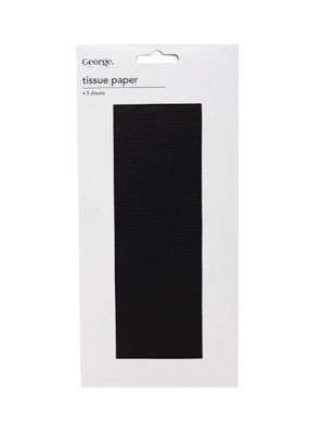 George black tissue paper 5pk, UK version