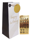 George Milestone Sticker Personalisable Bottle Bag Approx. 32x12.5x12 cm, UK version