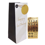 George Milestone Sticker Personalisable Bottle Bag Approx. 32x12.5x12 cm, UK version