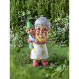 George Home Grandma Piggyback gnome 12x11x23cm - British product