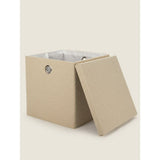 George Home natural foldable storage cube 27cm, imported from the UK