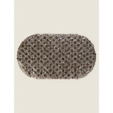 George Home black PVC bath mat 67x38 cm, UK version