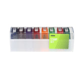 ASDA pre-inked multi-colour teacher stamp set 8pk - British product