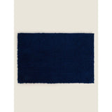 George Home blue super soft cotton bath mat - British product
