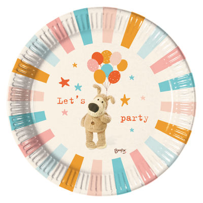 Boofle Boofle Assiettes en papier 23 cm 8 pièces