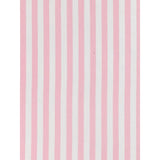 George Home Pink & White Stripe Frill Reversible Duvet Set - Toddler
