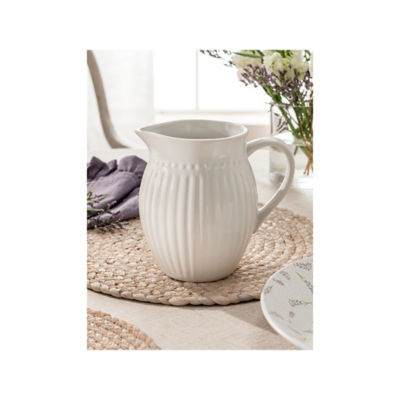 At Home with Stacey Solomon white beaded pitcher - British product