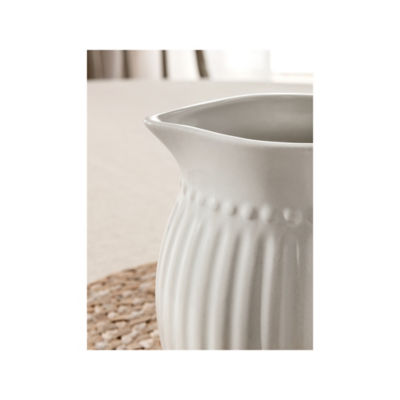At Home with Stacey Solomon white beaded pitcher - British product