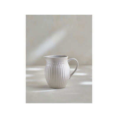At Home with Stacey Solomon white beaded pitcher - British product